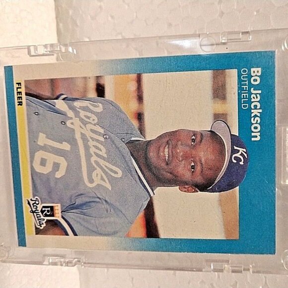 ❌❌SOLD❌❌1987 Fleer Bo Jackson #369 Baseball Card - Picture 4 of 5
